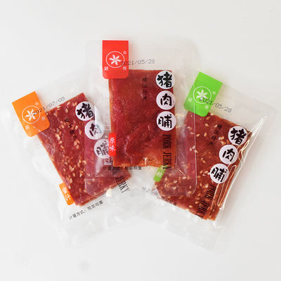 撕开的快乐 颖香猪肉脯与独处的味觉默契