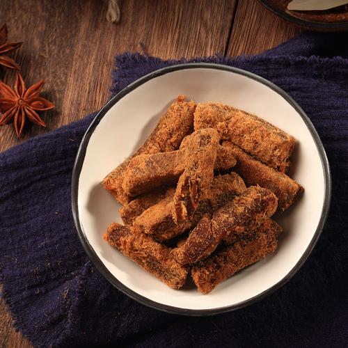 办公室宝藏零食 三只松鼠猪肉条，90g的即时满足
